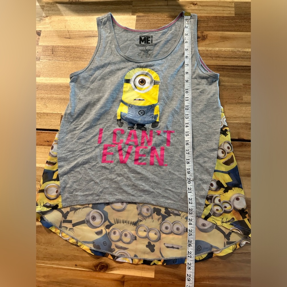 Minions (Despicable Me ) Tank Top | Size L - Picture 3 of 5